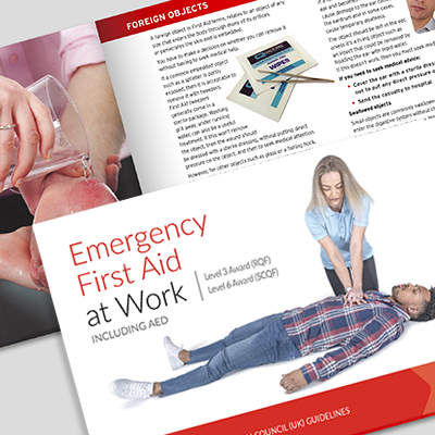 Training pack Level 6 Emergency First Aid at Work – 1 day course